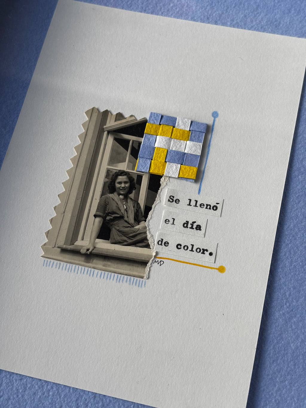 Colores — Collage analógico