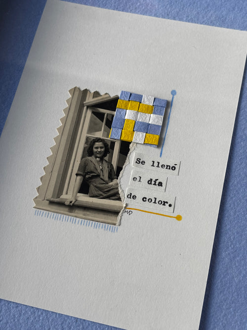 Colores — Collage analógico
