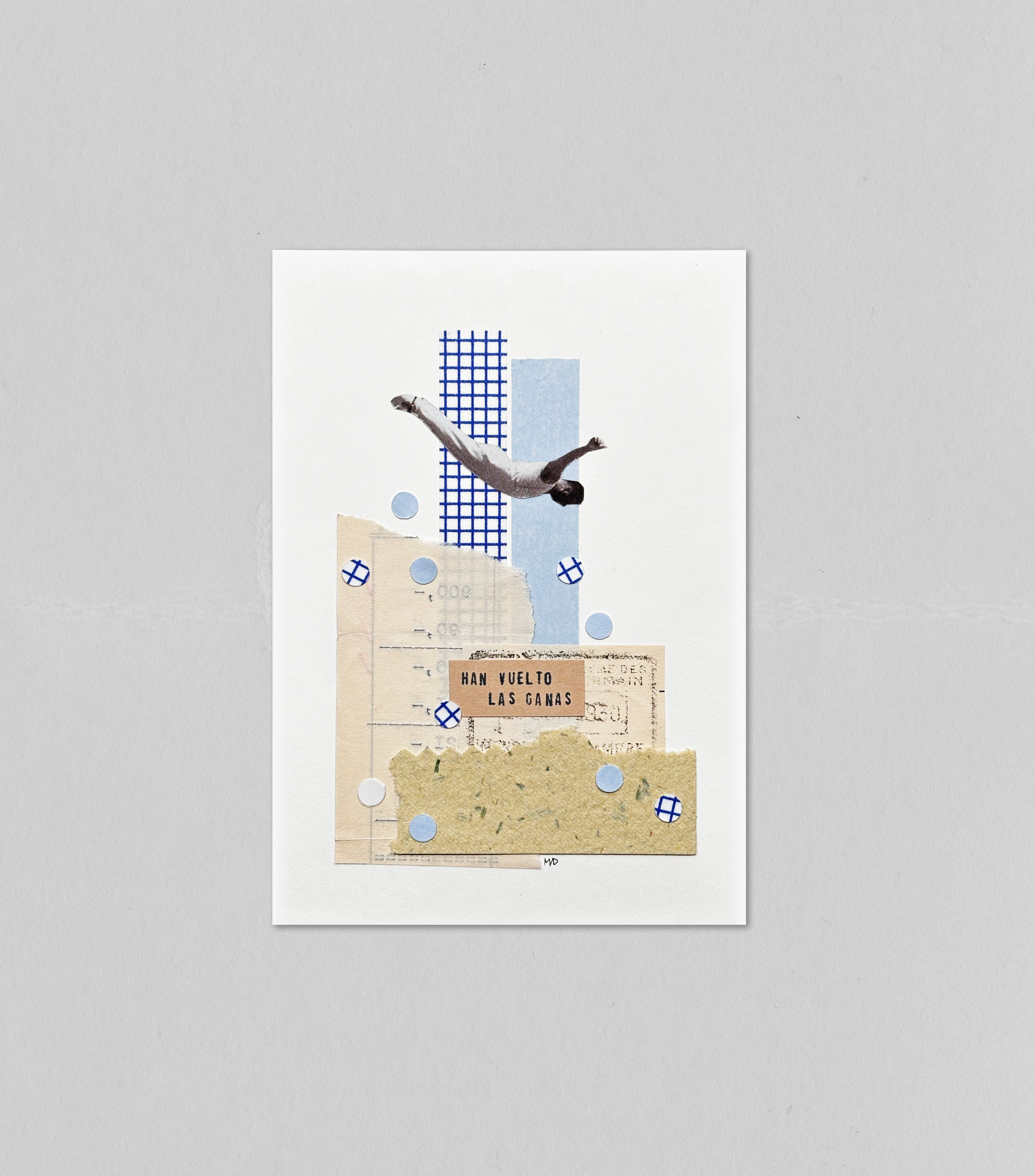 Las ganas — Collage analógico