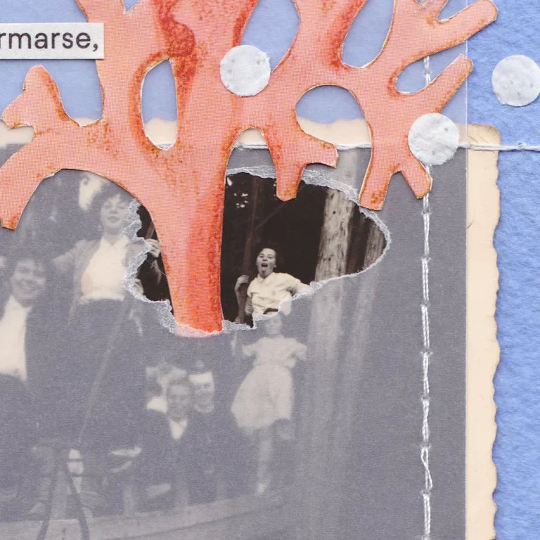 Dejar de preocuparse — Collage analógico