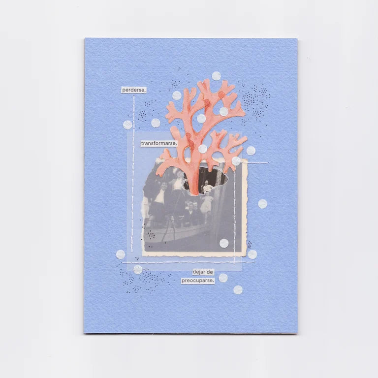 Dejar de preocuparse — Collage analógico